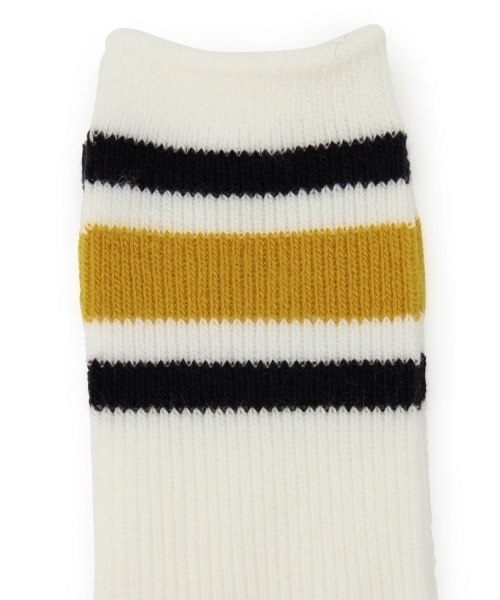 Ray BEAMS（レイビームス）の「Ray BEAMS / 毛混ラインソックス（ソックス/靴下・レディース・オフホワイト/グレー/ネイビー・ONE SIZE）」の17枚目の写真