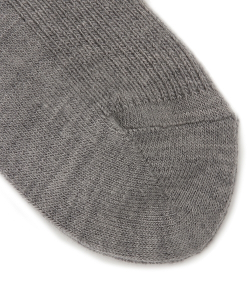 Ray BEAMS（レイビームス）の「Ray BEAMS / 毛混ラインソックス（ソックス/靴下・レディース・オフホワイト/グレー/ネイビー・ONE SIZE）」の9枚目の写真