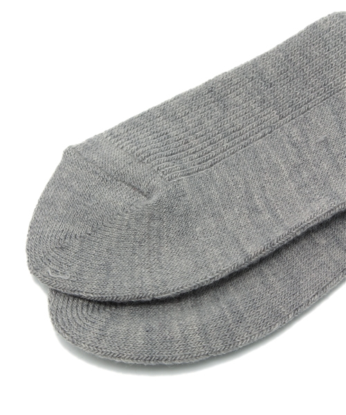 Ray BEAMS（レイビームス）の「Ray BEAMS / 毛混ラインソックス（ソックス/靴下・レディース・オフホワイト/グレー/ネイビー・ONE SIZE）」の5枚目の写真