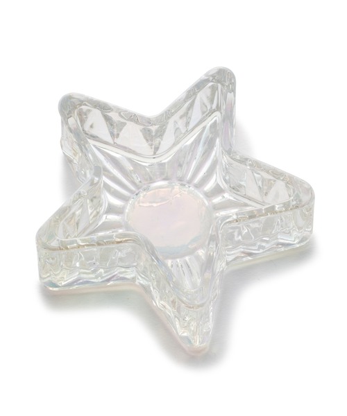 ミニトレイ オーロラ スター ミニトレイ セール インテリア スター ガラス クリア インテリアアクセサリー Francfranc フランフラン のファッション