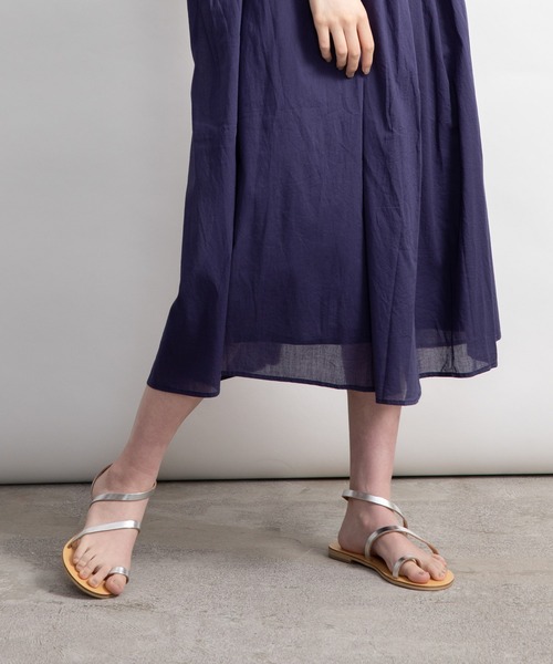 NICOLAS LAINAS（ニコラスライナス）の「[NICOLAS LAINAS] サンダル（サンダル・レディース・ブラック/シルバー/タン・38/39/37）」の3枚目の写真