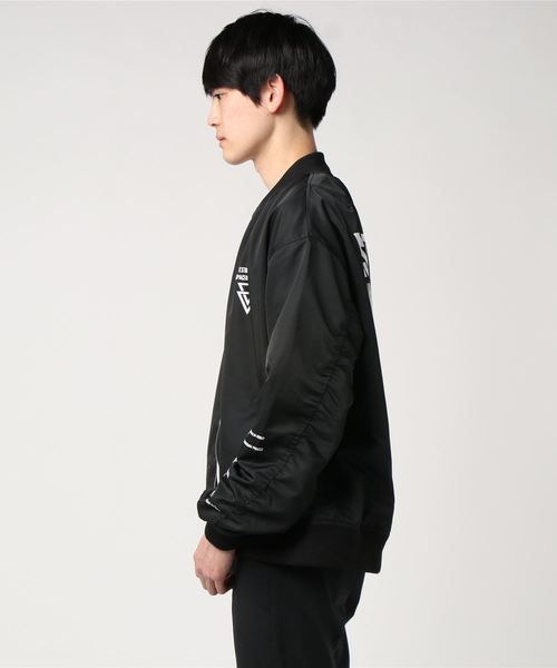 WEGO(ウィゴー)の「WEGO/SpaceビッグシルエットMA-1(MA-1・メンズ・ブラック/カーキ・MEDIUM/LARGE)」の3枚目の写真