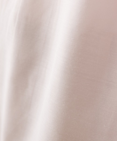 OMNES Supremo（オムネス　スプレモ）の「ニュアンスカラーシアー 後ろデザインブラウス（シャツ/ブラウス・レディース・アイボリー/ラベンダー・FREE）」の3枚目の写真