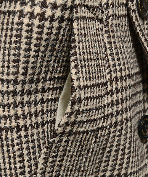 BEAMS F（ビームスエフ）の「MACKINTOSH / "MACDUFF"グレンプレイド（その他アウター・メンズ・ブラウン系その他・38/40/42/36）」の4枚目の写真