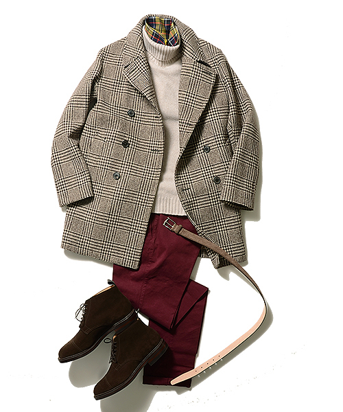 BEAMS F（ビームスエフ）の「MACKINTOSH / "MACDUFF"グレンプレイド（その他アウター・メンズ・ブラウン系その他・38/40/42/36）」の8枚目の写真