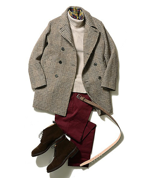 BEAMS F（ビームスエフ）の「MACKINTOSH / "MACDUFF"グレンプレイド（その他アウター・メンズ・ブラウン系その他・38/40/42/36）」の9枚目の写真