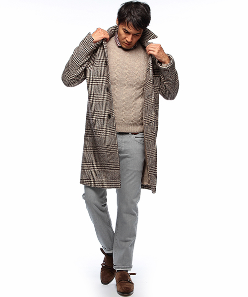 BEAMS F（ビームスエフ）の「MACKINTOSH / "MACDUFF"グレンプレイド（その他アウター・メンズ・ブラウン系その他・38/40/42/36）」の10枚目の写真