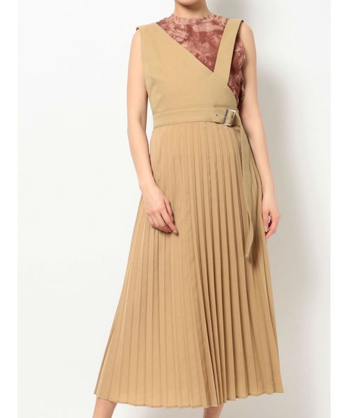 セール プリーツフレアロングワンピース ワンピース Evris エヴリス のファッション通販 Zozotown