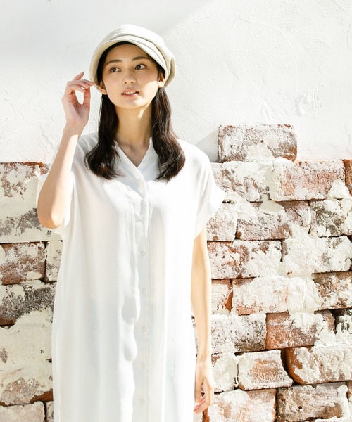 QUEENHEAD（クイーンヘッド）の「フルーフキャスケット（キャスケット・レディース・ブラック/ベージュ/ブラウン/カーキ・X-LARGE/FREE）」の9枚目の写真