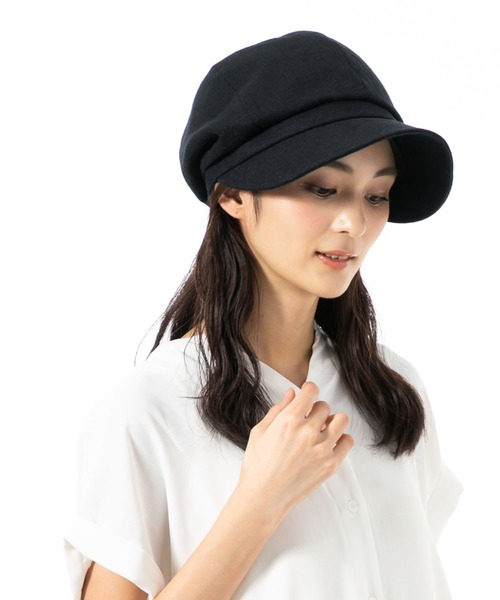 QUEENHEAD（クイーンヘッド）の「フルーフキャスケット（キャスケット・レディース・ブラック/ベージュ/ブラウン/カーキ・X-LARGE/FREE）」の18枚目の写真