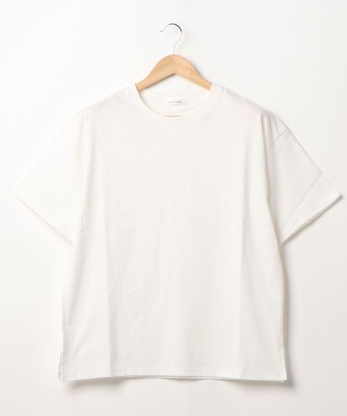 archives(アルシーヴ)の「バックレースアップベストSET(Tシャツ/カットソー・レディース・モカ/アイボリー/カーキ・MEDIUM)」の5枚目の写真
