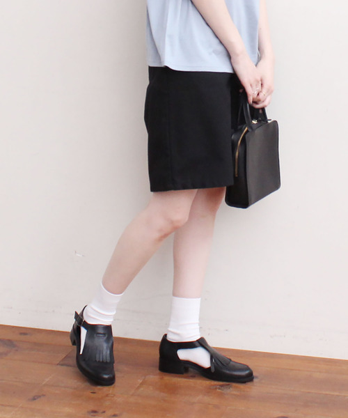 fig London(フィグロンドン)の「COTTON SERGE short pants fig London(フィグロンドン)の「COTTON SERGE short pants