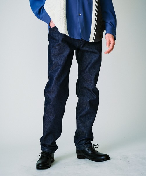 tk.TAKEO KIKUCHI(ティーケータケオキクチ)の「【S~3L】JAPANストレッチデニムRigid(デニムパンツ・メンズ・ダークネイビー・01/02/03/04/05)」の9枚目の写真