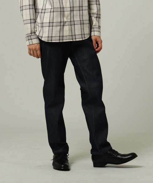 tk.TAKEO KIKUCHI(ティーケータケオキクチ)の「【S~3L】JAPANストレッチデニムRigid(デニムパンツ・メンズ・ダークネイビー・01/02/03/04/05)」の17枚目の写真