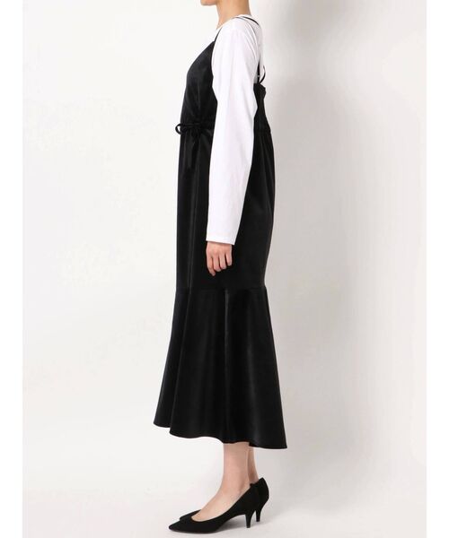 dazzlin（ダズリン）の「裾フレアキャミワンピース（ワンピース・レディース・グレー/ブラック/ピンク・FREE）」の12枚目の写真