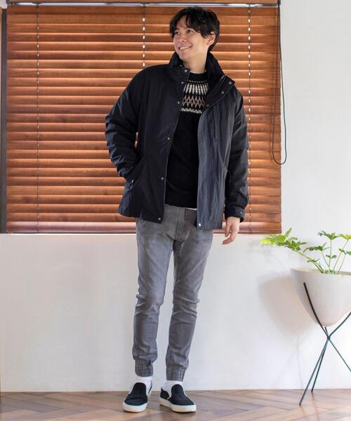 coen（コーエン）の「3WAYショートモッズコート#（モッズコート・メンズ・ブラック/オリーブ・X-LARGE/LARGE/MEDIUM/SMALL）」の22枚目の写真