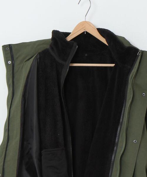 coen（コーエン）の「3WAYショートモッズコート#（モッズコート・メンズ・ブラック/オリーブ・X-LARGE/LARGE/MEDIUM/SMALL）」の6枚目の写真