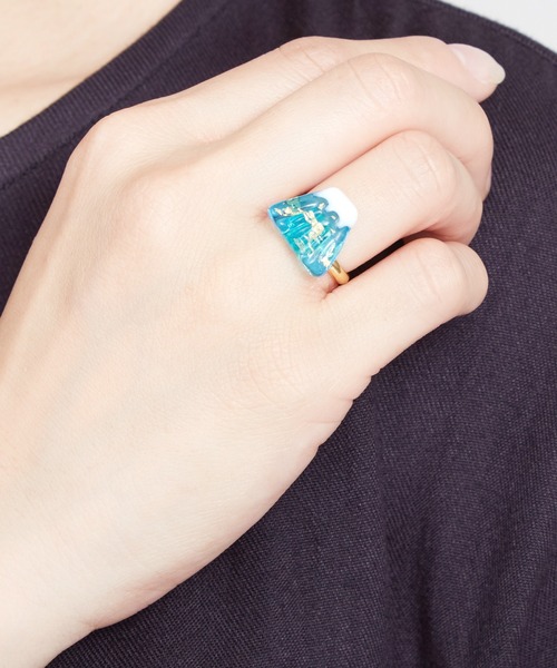 カヤ(カヤ)の「【カヤ】ガラス守りリング(リング・レディース・その他6/その他7/その他8/その他9/その他10/その他1/その他2/その他3/その他4/その他5・FREE)」の9枚目の写真