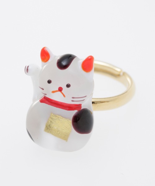 カヤ(カヤ)の「【カヤ】ガラス守りリング(リング・レディース・その他6/その他7/その他8/その他9/その他10/その他1/その他2/その他3/その他4/その他5・FREE)」の22枚目の写真