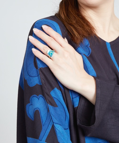 カヤ(カヤ)の「【カヤ】ガラス守りリング(リング・レディース・その他6/その他7/その他8/その他9/その他10/その他1/その他2/その他3/その他4/その他5・FREE)」の21枚目の写真