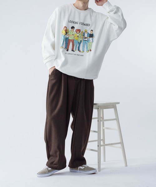 kutir(クティール)の「ウールライクバルーンタックパンツ セットアップ(その他パンツ・メンズ・ブラック/ダークブラウン/ベージュ/グリーン・SMALL/MEDIUM/LARGE)」の22枚目の写真