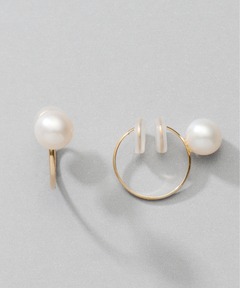 2Pset 大粒バロックパールピアス（ピアス（両耳用））｜e.m.