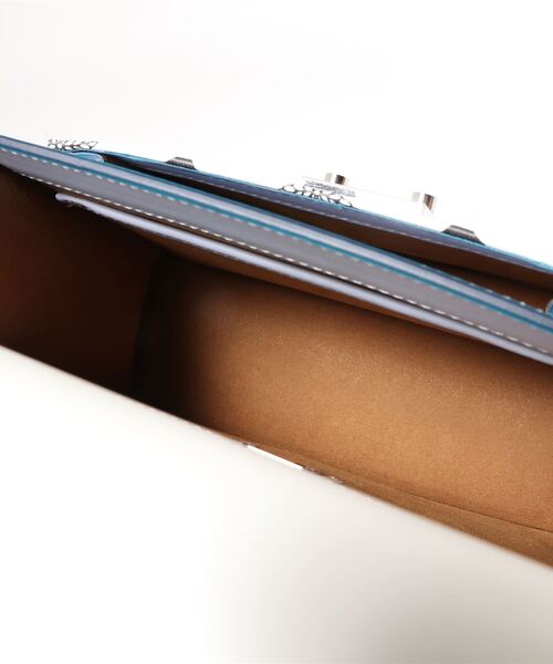 MCM（エムシーエム）の「MCM/エムシーエム/〈パトリシア〉サッチェルバッグ - カラーブロック ヴィセトス（ショルダーバッグ・レディース・ピンク/ブルー系その他・FREE）」の5枚目の写真