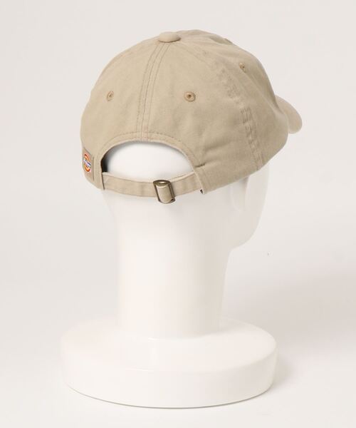 Dickies(ディッキーズ)の「【Dickies】ウォッシュロゴキャップ(キャップ・レディース・ベージュ/ブラック/ブラウン・フリー)」の4枚目の写真