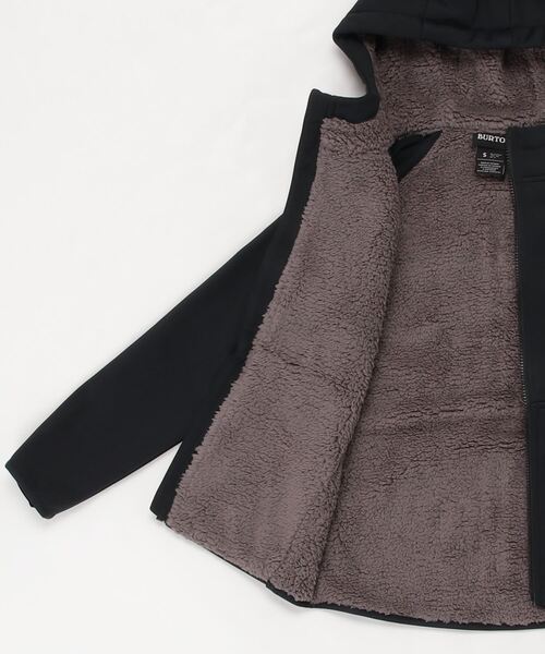 Burton ジュニア ボア付きパーカー Burton ジュニア ボア付きパーカー