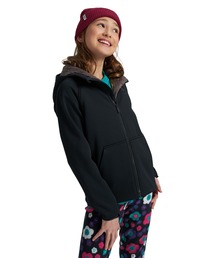 Burton ジュニア ボア付きパーカー BURTON 18-19 バートン キッズ フリース 撥水 パーカー 子供用