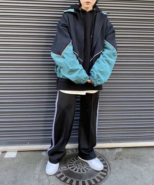 PBLIM(ページボーイリム)の「【WEB限定アイテム】【PAGEBOYLIM】ジャージラインパンツ(スラックス・レディース・ブラック/ブラウン・MEDIUM/LARGE)」の17枚目の写真