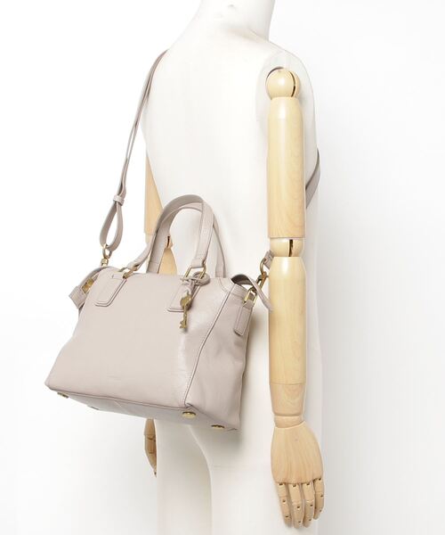 FOSSIL（フォッシル）の「JACQUELINE SATCHEL　ZB1501（ハンドバッグ・レディース・グレー系その他/ブラウン/ブラック・FREE）」の19枚目の写真