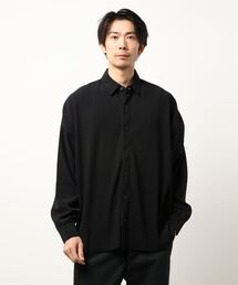 【Bl】【Bling leads】オーバーサイズ プリーツシャツ