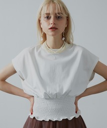 LA BELLE ETUDE | ウエストシャーリングカットソー(Tシャツ/カットソー)
