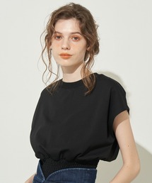 LA BELLE ETUDE | ウエストシャーリングカットソー(Tシャツ/カットソー)