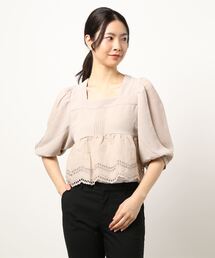 flower | ドロップレースブラウス(シャツ/ブラウス)