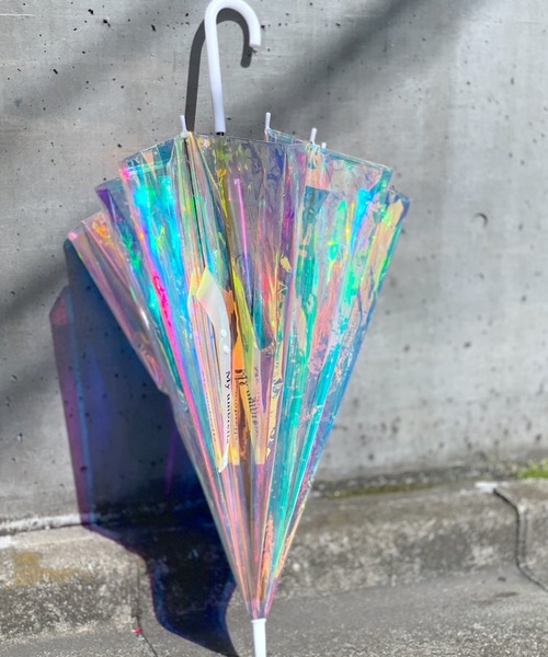 LAVEANGE（ラビアンジェ）の「オーロラ ベルドームアンブレラ（長傘・レディース・シルバー系その他・FREE）」の9枚目の写真