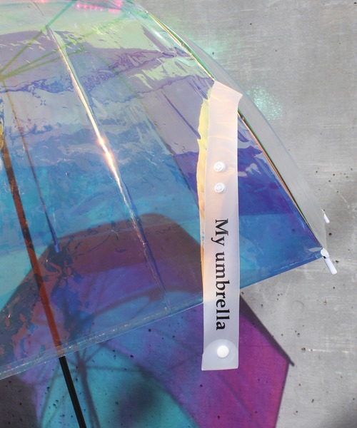 LAVEANGE（ラビアンジェ）の「オーロラ ベルドームアンブレラ（長傘・レディース・シルバー系その他・FREE）」の7枚目の写真
