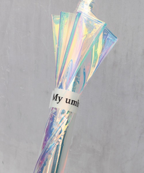 LAVEANGE（ラビアンジェ）の「オーロラ ベルドームアンブレラ（長傘・レディース・シルバー系その他・FREE）」の10枚目の写真