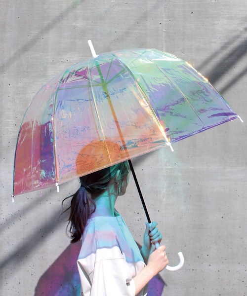 LAVEANGE（ラビアンジェ）の「オーロラ ベルドームアンブレラ（長傘・レディース・シルバー系その他・FREE）」の15枚目の写真