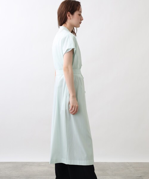 INDIVI（インディヴィ）の「◇コットンジレワンピース（ワンピース 