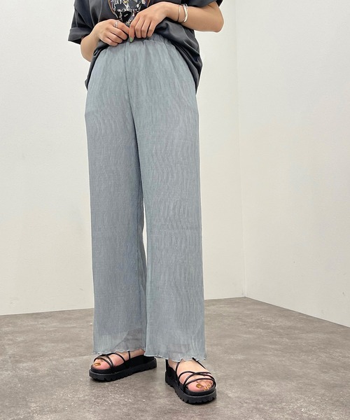 apres jour mignon（アプレジュールミニョン）の「アソートイージーパンツ 【ZOZOTOWN限定アイテム】（その他パンツ・レディース・マスタード/その他/ブルー系その他/ブラック系その他/ブラック/ブラウン系その他/ライトブラウン・X-LARGE/SMALL/MEDIUM）」の5枚目の写真