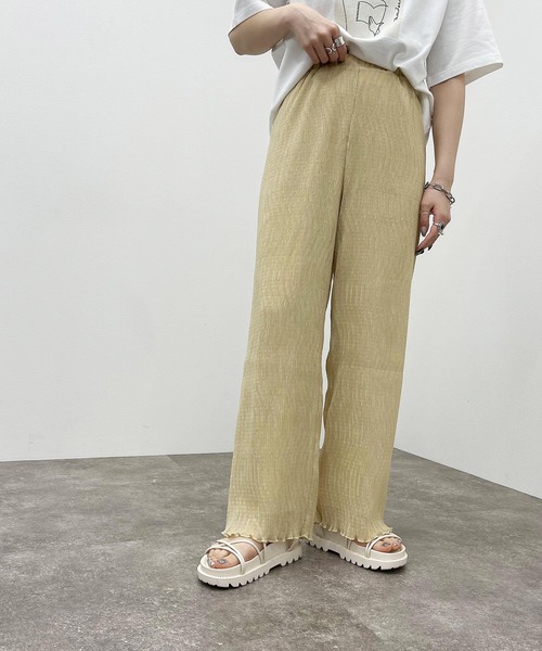 apres jour mignon（アプレジュールミニョン）の「アソートイージーパンツ 【ZOZOTOWN限定アイテム】（その他パンツ・レディース・マスタード/その他/ブルー系その他/ブラック系その他/ブラック/ブラウン系その他/ライトブラウン・X-LARGE/SMALL/MEDIUM）」の21枚目の写真