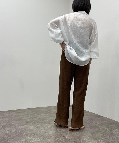 apres jour mignon（アプレジュールミニョン）の「アソートイージーパンツ 【ZOZOTOWN限定アイテム】（その他パンツ・レディース・マスタード/その他/ブルー系その他/ブラック系その他/ブラック/ブラウン系その他/ライトブラウン・X-LARGE/SMALL/MEDIUM）」の13枚目の写真