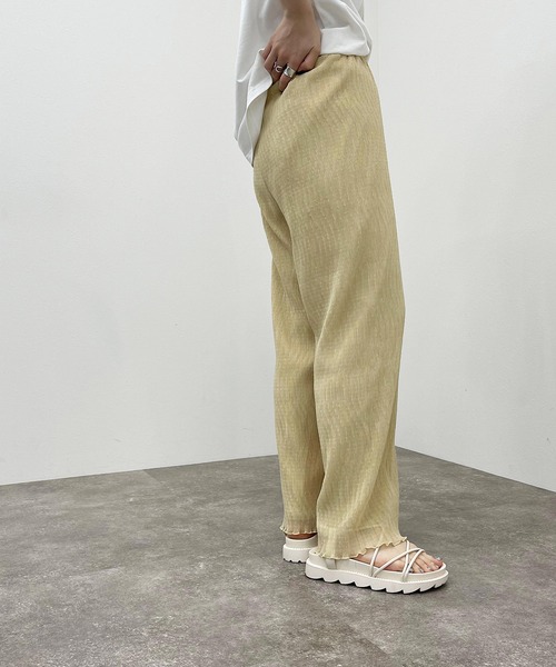 apres jour mignon（アプレジュールミニョン）の「アソートイージーパンツ 【ZOZOTOWN限定アイテム】（その他パンツ・レディース・マスタード/その他/ブルー系その他/ブラック系その他/ブラック/ブラウン系その他/ライトブラウン・X-LARGE/SMALL/MEDIUM）」の22枚目の写真