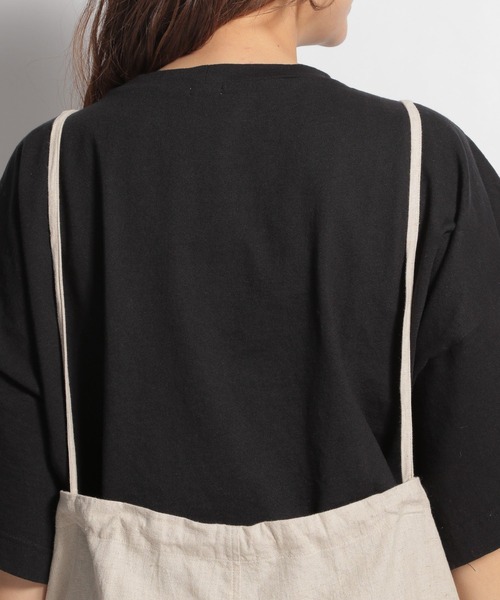 ichi（イチ）の「【ichi(イチ)】ネップツイルサス付きパンツ（その他パンツ・レディース・ブラック/ナチュラル・FREE）」の12枚目の写真