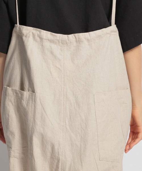 ichi（イチ）の「【ichi(イチ)】ネップツイルサス付きパンツ（その他パンツ・レディース・ブラック/ナチュラル・FREE）」の10枚目の写真