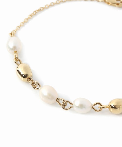 SLOBE IENA（スローブイエナ）の「【LOUISE DAMAS／ルイーズダマス】NOUVELLE perles ブレスレット◆（ブレスレット・レディース・ゴールド・FREE）」の2枚目の写真