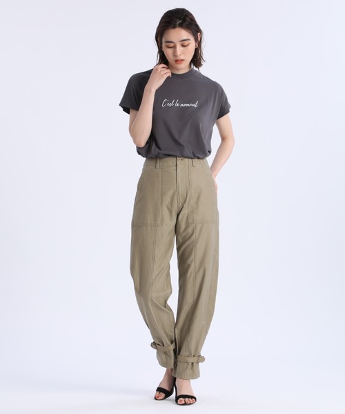 Maison de Beige（メゾンドベージュ）の「《Maison de Beige》ミリタリーパンツ（その他パンツ・レディース・カーキ/キャメル・9号/11号/7号）」の15枚目の写真