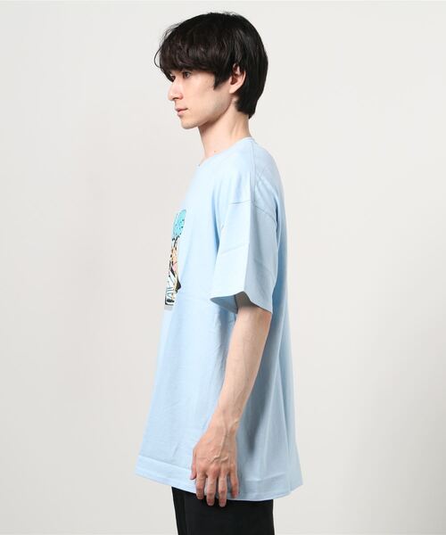 XLARGE（エクストララージ）の「S/S TEE BURN DOWN（Tシャツ/カットソー・メンズ・ブラック/ホワイト/ライトブルー・MEDIUM/X-LARGE/LARGE/SMALL）」の5枚目の写真